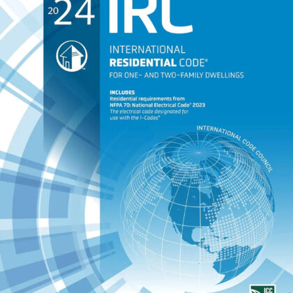 2024 International Residential Code (IRC) | ICC Official Code Book, Softcover