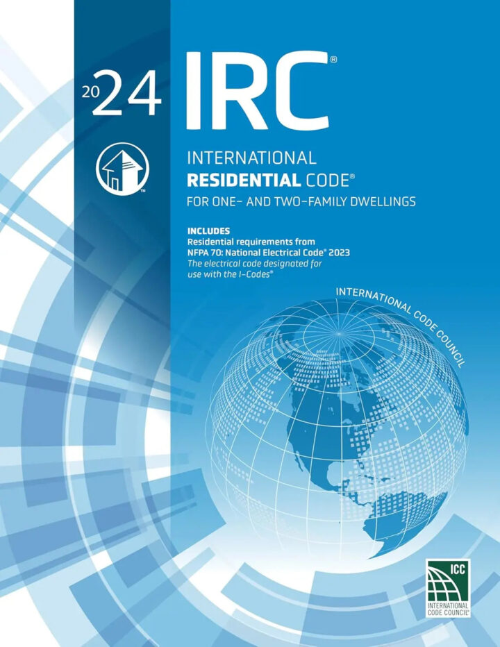 2024 International Residential Code (IRC) | ICC Official Code Book, Softcover