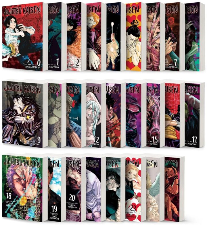 Jujutsu Kaisen Complete Manga Set: Volumes 0-25 by Gege Akutami
