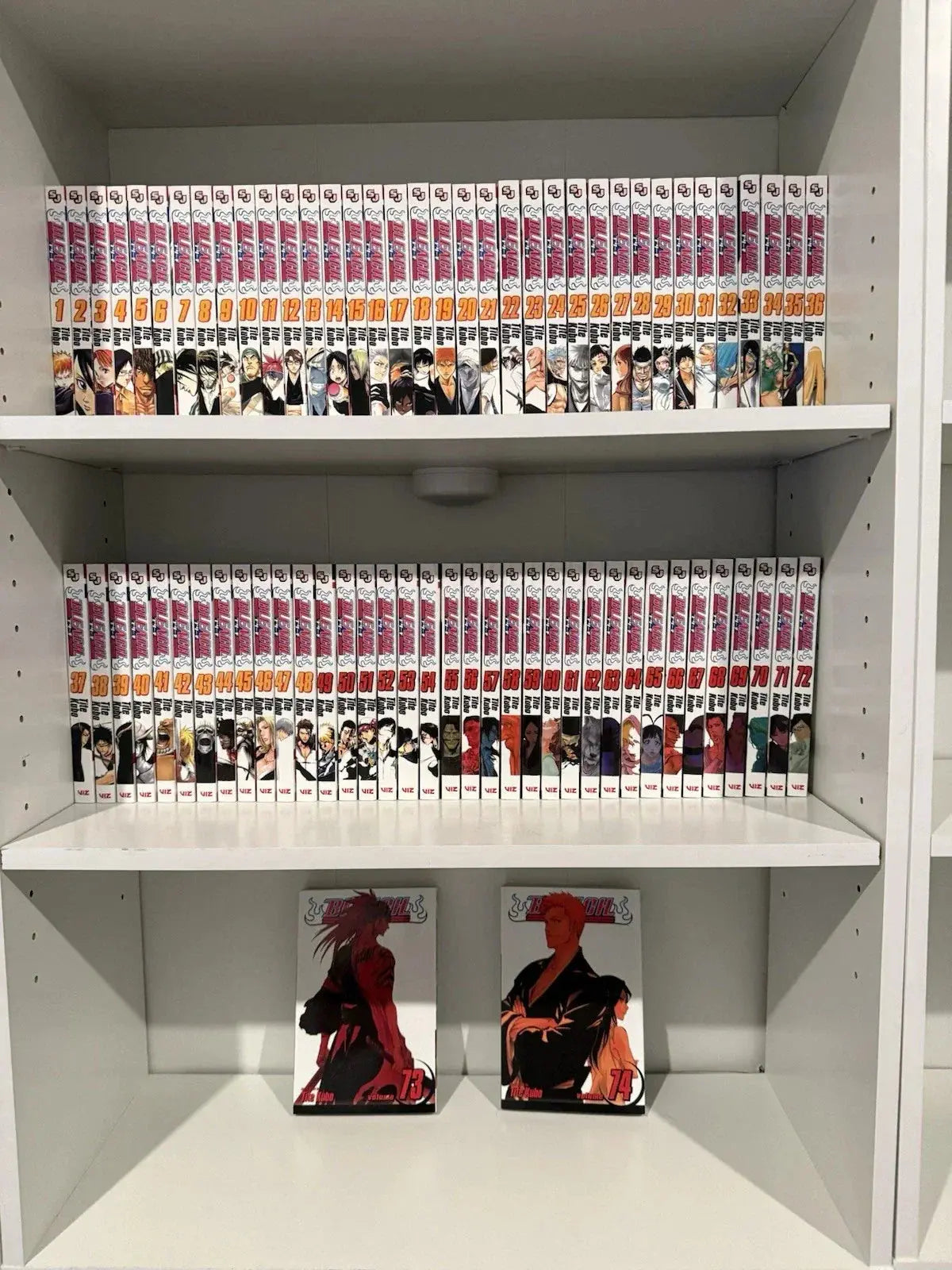 Bleach Complete Manga Box Set: Volumes 1-74 by Tite Kubo | Full Series Collection