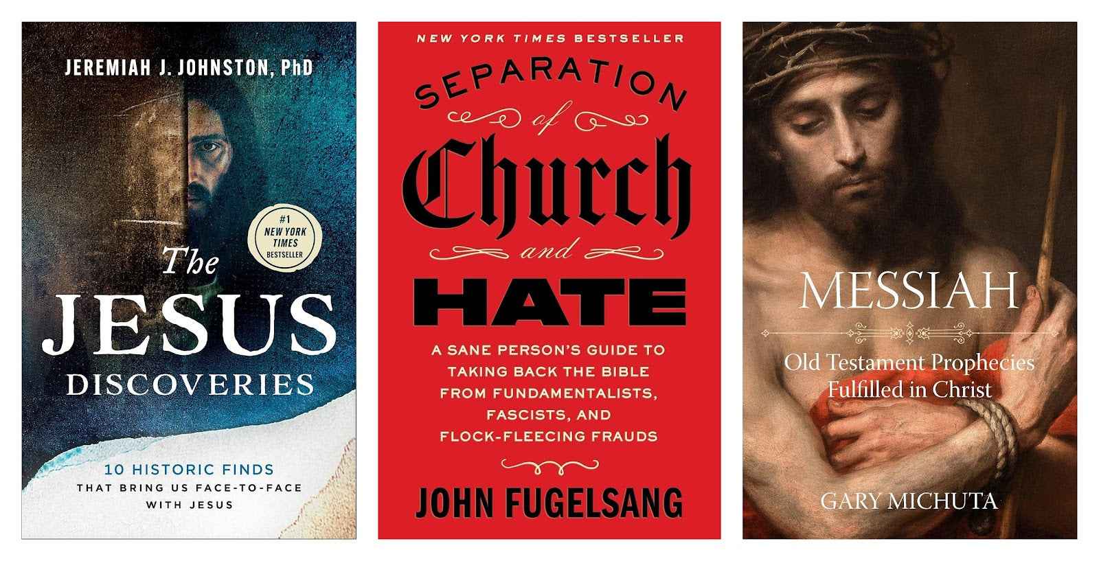 Christian History & Biblical Studies 3-Book Paperback Bundle: Michuta, Johnston & Fugelsang