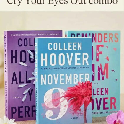 Colleen Hoover Emotional Romance Bundle: Reminders of Him, November 9 & All Your Perfects | 3-Book Paperback Set