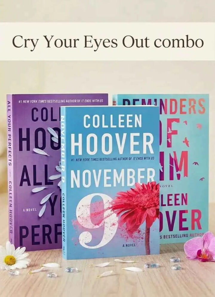 Colleen Hoover Emotional Romance Bundle: Reminders of Him, November 9 & All Your Perfects | 3-Book Paperback Set