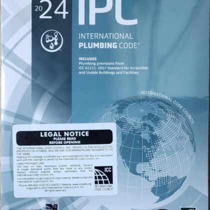 2024 International Plumbing Code (IPC) | ICC Official Code Book, Softcover