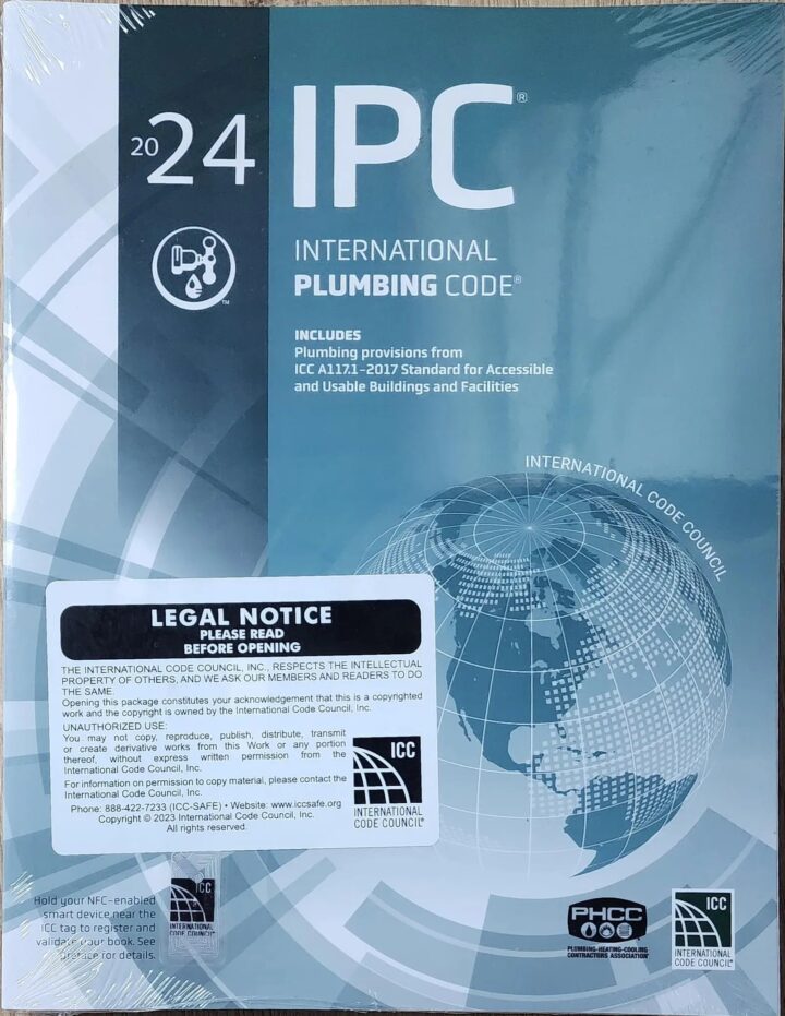 2024 International Plumbing Code (IPC) | ICC Official Code Book, Softcover