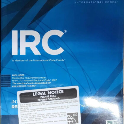 2018 International Residential Code for One- and Two-Family Dwellings (IRC) | Softcover