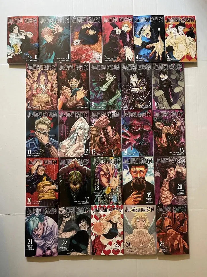 Jujutsu Kaisen Complete Manga Set: Volumes 0-25 by Gege Akutami - Image 2