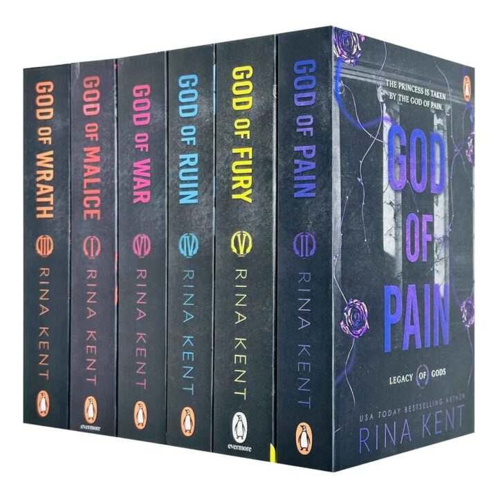 Legacy of Gods Series by Rina Kent | Complete 6-Book Paperback Set