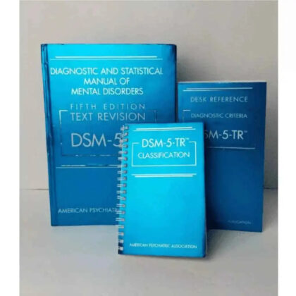 DSM-5-TR Desk Reference Hardcover + Spiral Classification | 2-Piece Combo Set