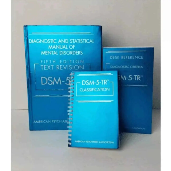 DSM-5-TR Desk Reference Hardcover + Spiral Classification | 2-Piece Combo Set