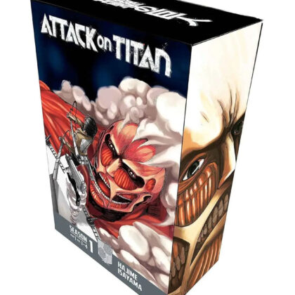 Attack on Titan Manga Box Set: Volumes 1-4 by Hajime Isayama | Season 1 Part 1