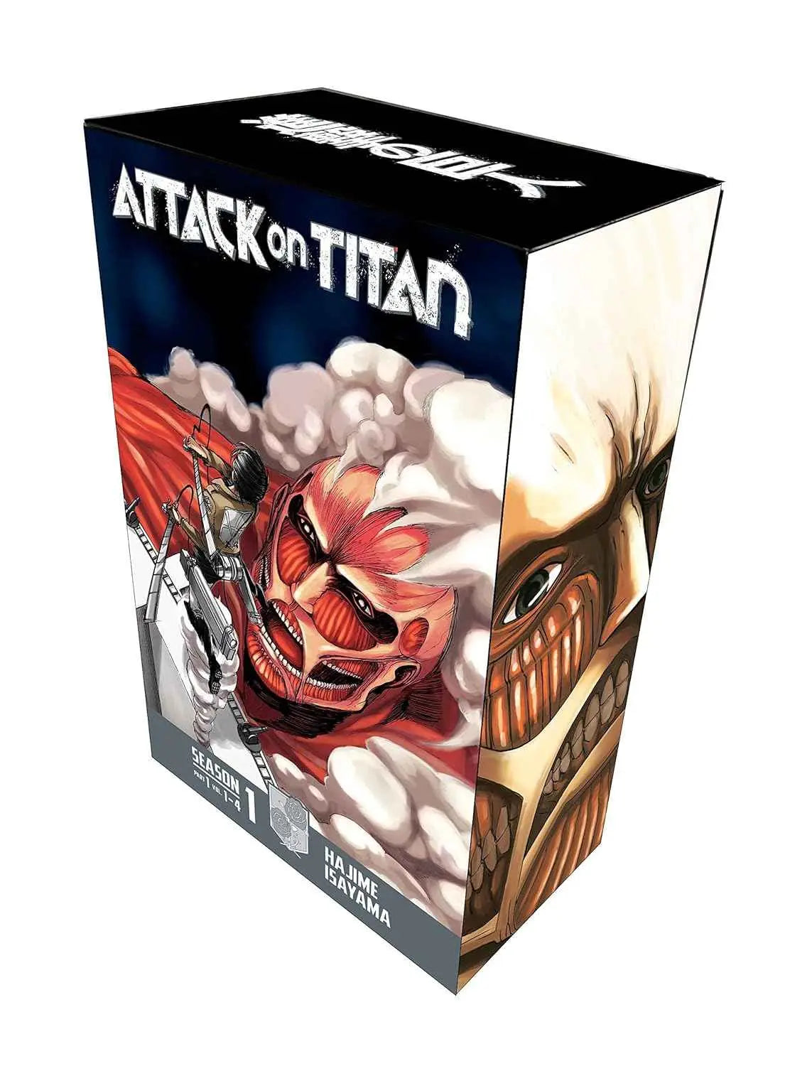 Attack on Titan Manga Box Set: Volumes 1-4 by Hajime Isayama | Season 1 Part 1