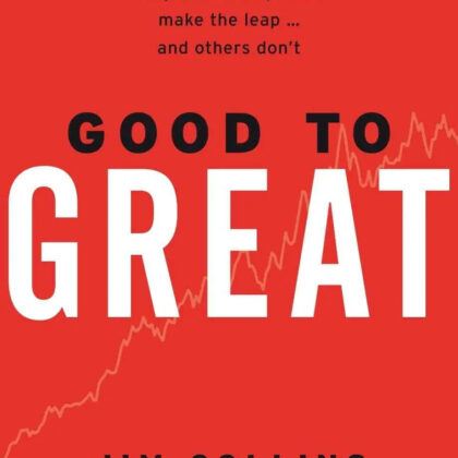 Good to Great: Why Some Companies Make the Leap and Others Don't by Jim Collins | Hardcover