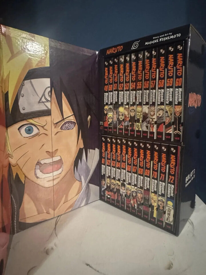 Naruto Manga Box Set 3: Volumes 49-72 by Masashi Kishimoto | The Final Chapters